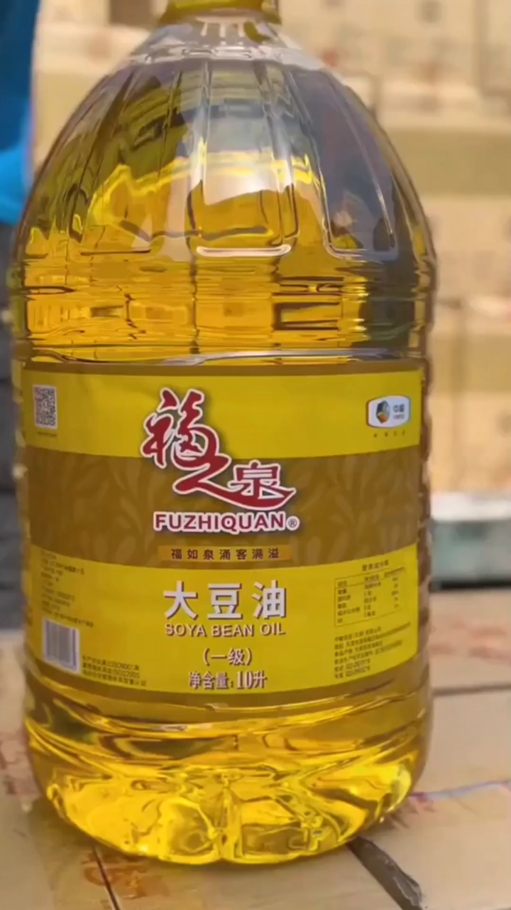 中粮出品,福之泉大豆油:航天品质,健康首选