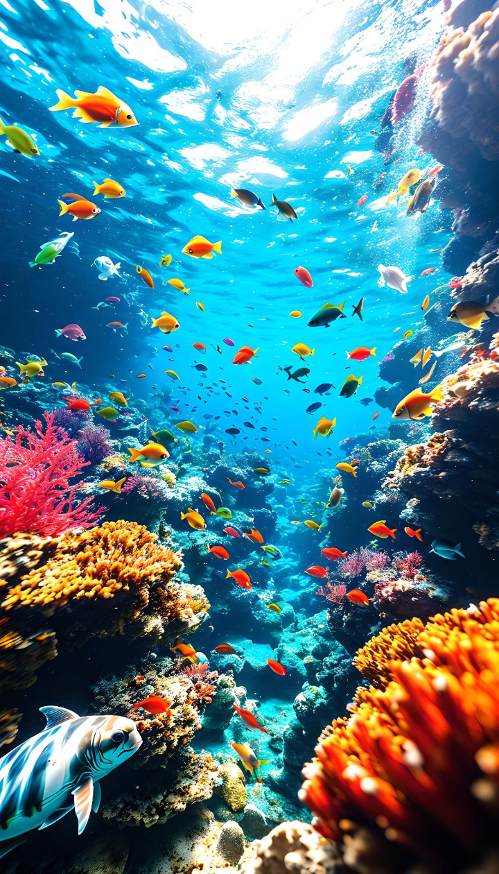 美丽的海底世界,让人赏心悦目