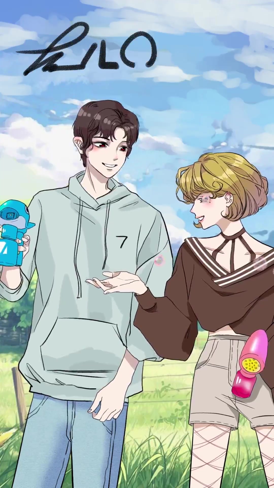 告诉你个秘密~【原创动画 墨汁七】