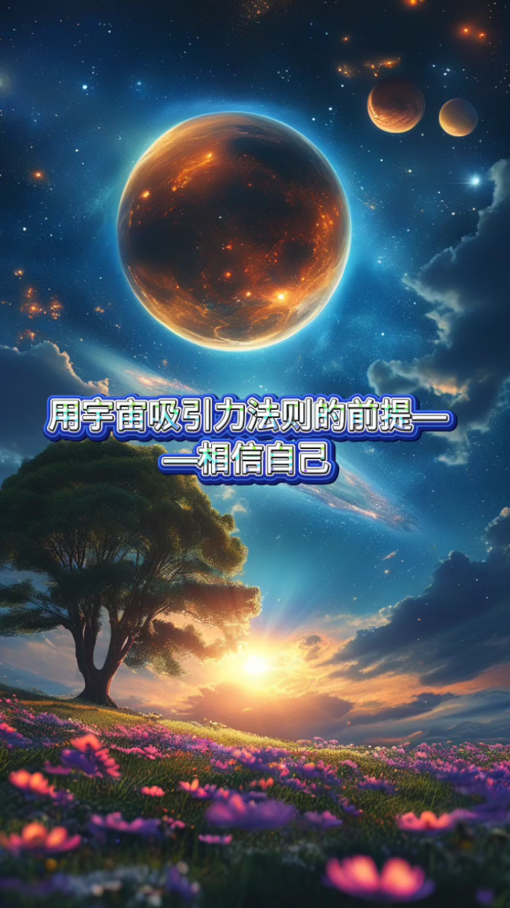 用宇宙吸引力法则的前提