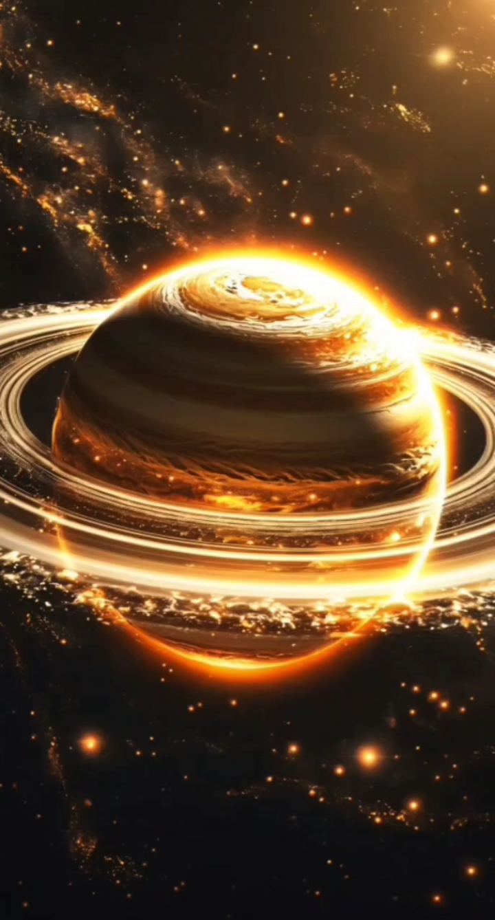 宇宙中闪耀 明亮的行星