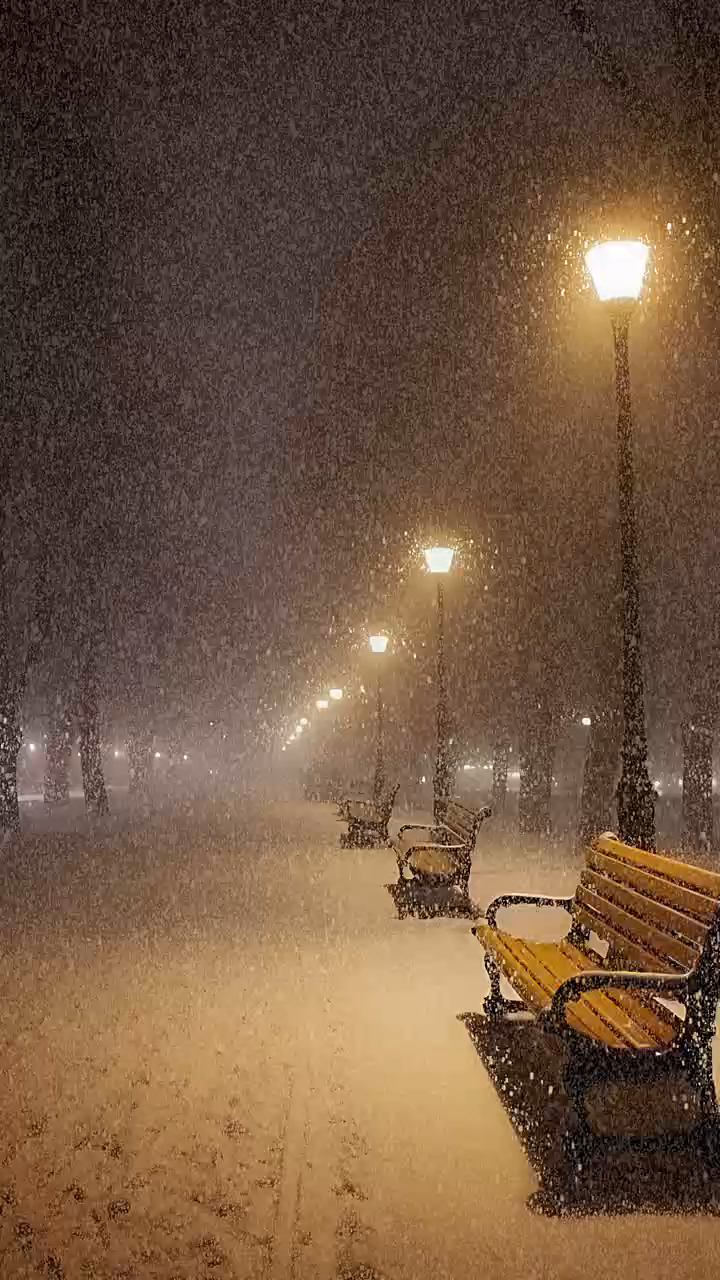 乌鲁木齐夜晚雪景图片图片