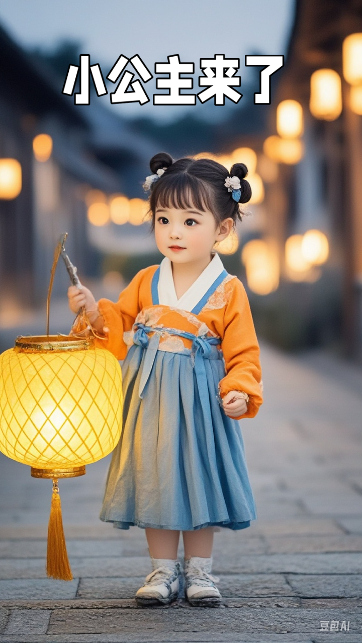 可爱的小公主来了