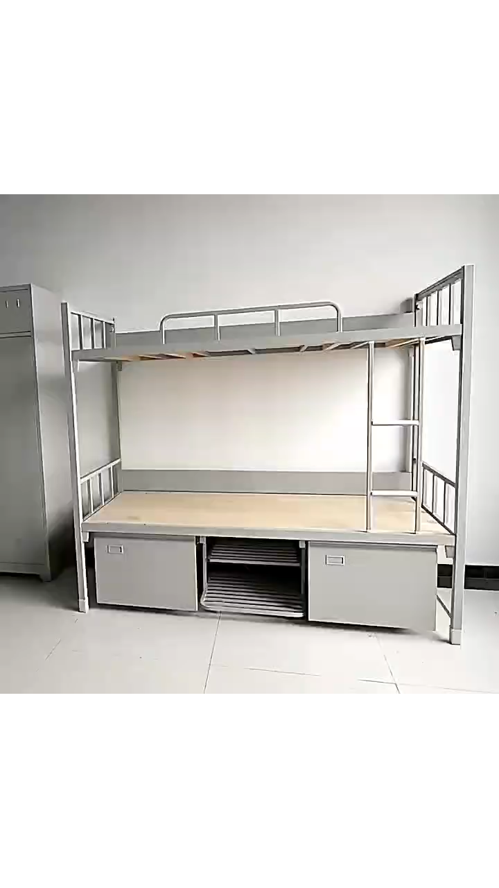 制式营具上下床干部宿舍钢制床厂家批发