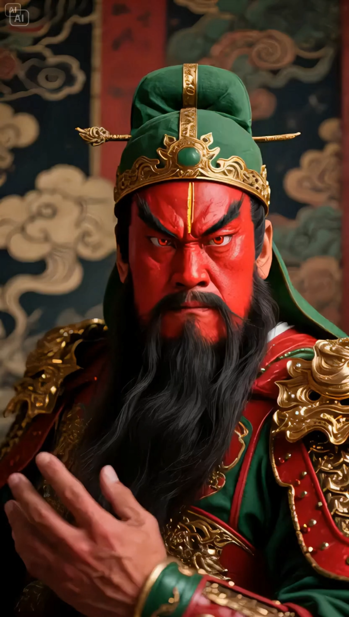 你的一句关二爷,我便也生了怜悯怜悯之心.青龙刀下斩穷根