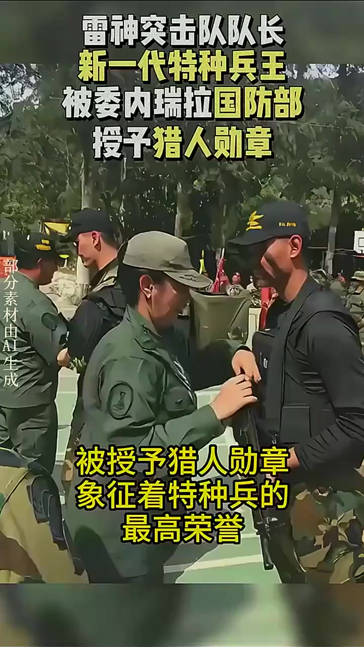 雷神突击队队长,新一代特种兵王,被委内瑞拉国防部授予猎人勋章