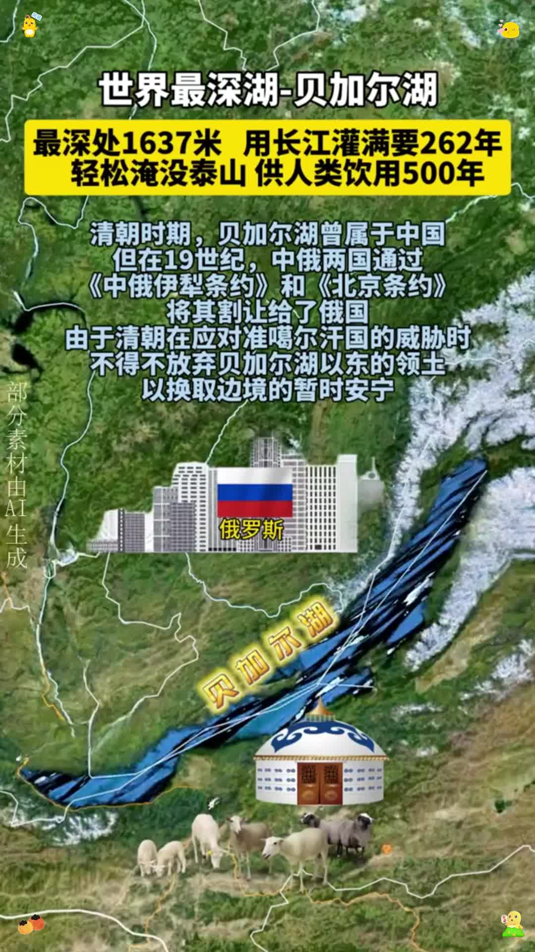 清朝时期,贝加尔湖曾属于中国!1311