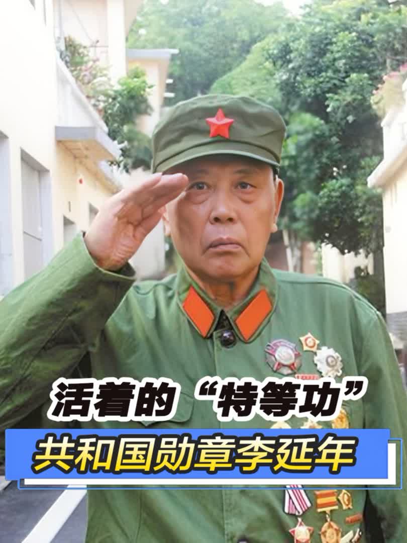 "战斗英雄"李延年,91岁获共和国勋章,堪称活着的"特等功"