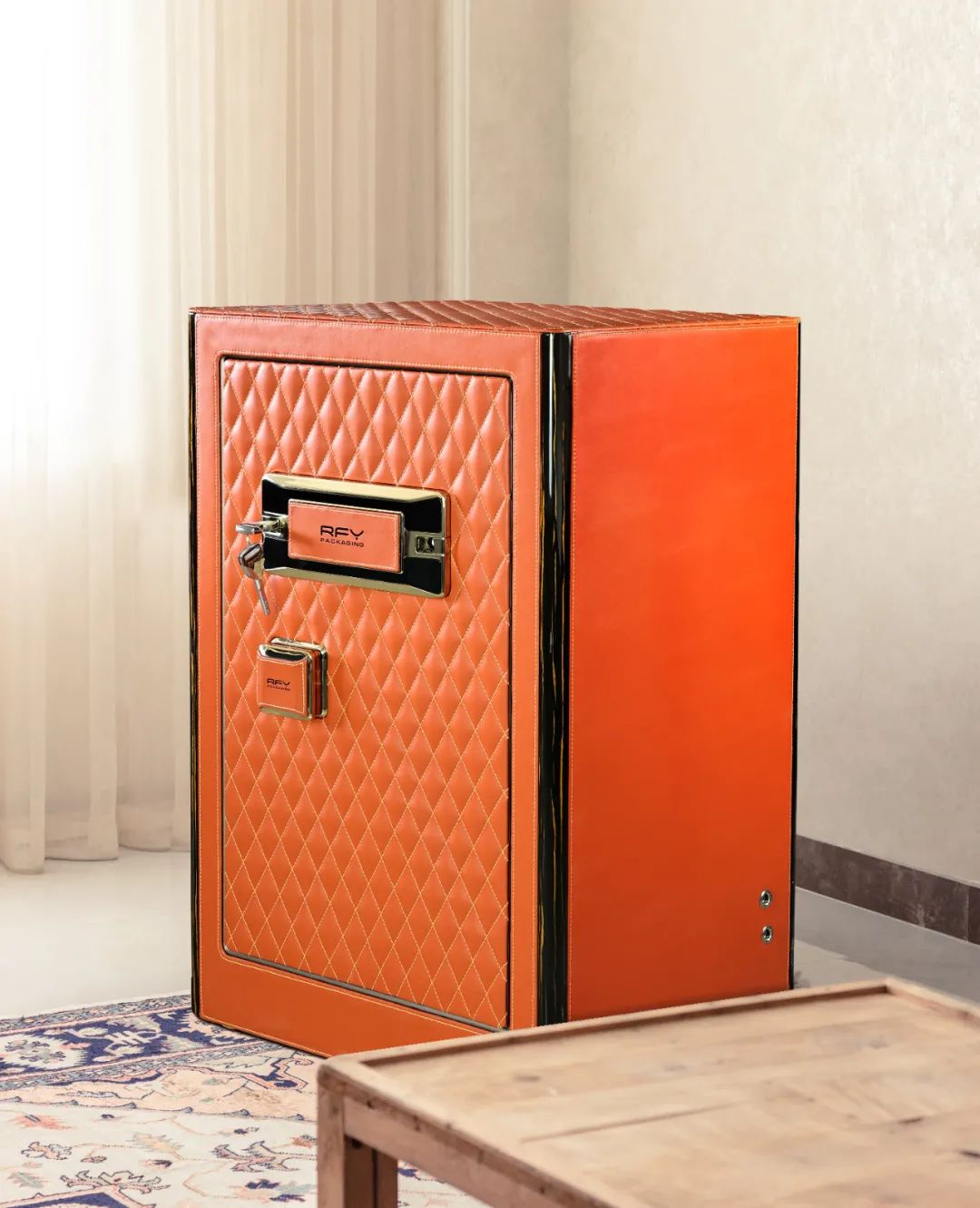 家有财富,家需要安全!瑞丰源高端智能保险柜一键守护!