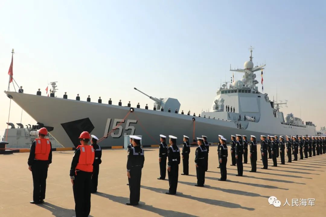 中国海军，欢迎回家!插图