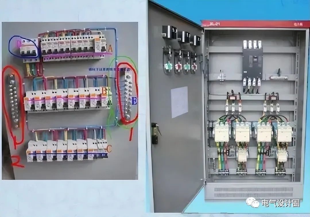 配电箱的接线图(很详细)及安装方式,收藏好!