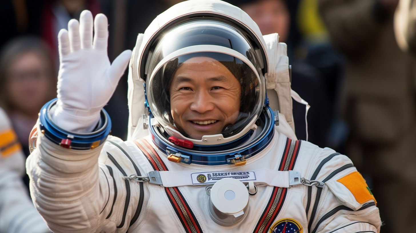 景海鹏:四度"飞天"的英雄航天员