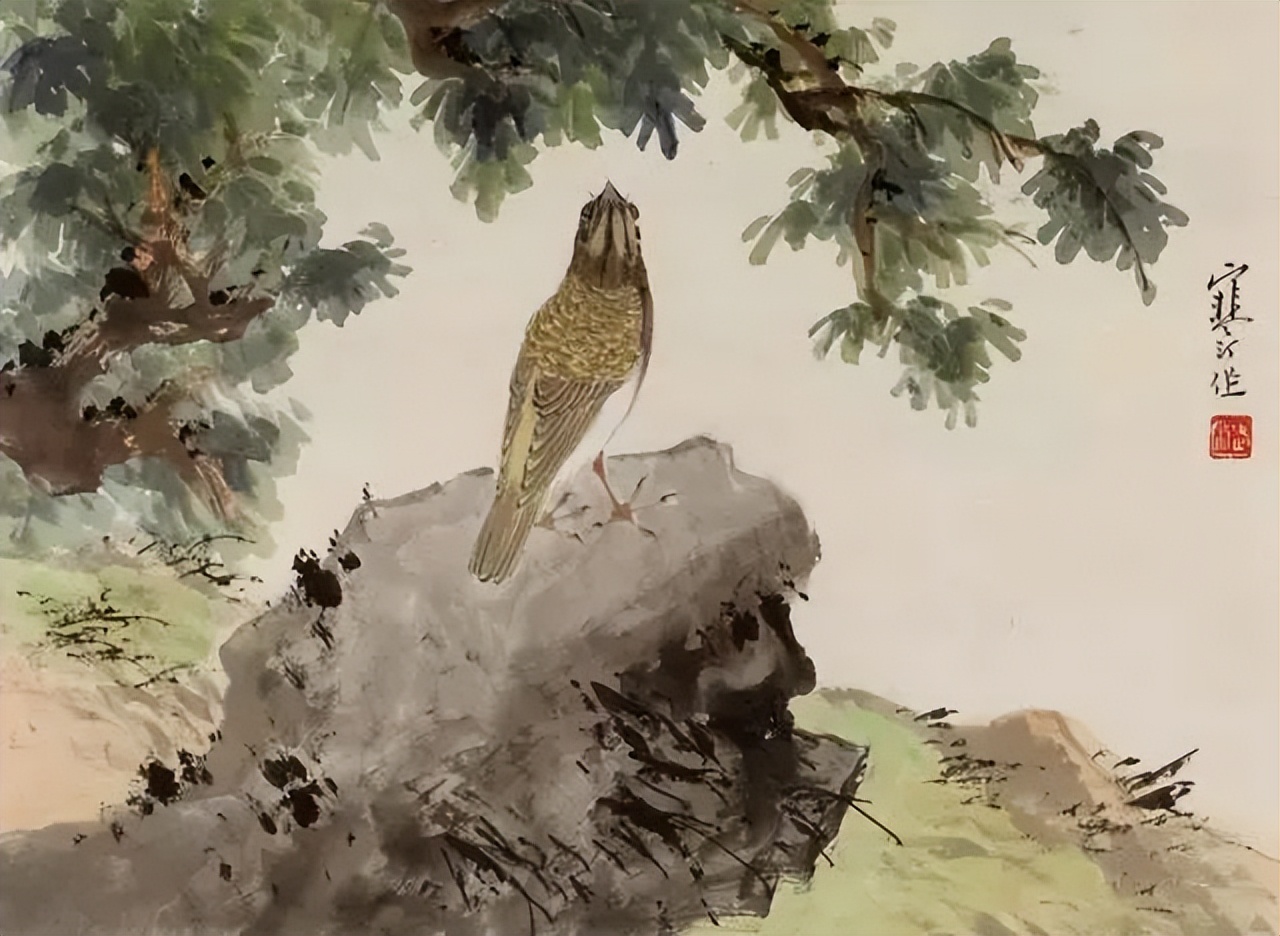 100幅小写意花鸟画︱江寒汀作品