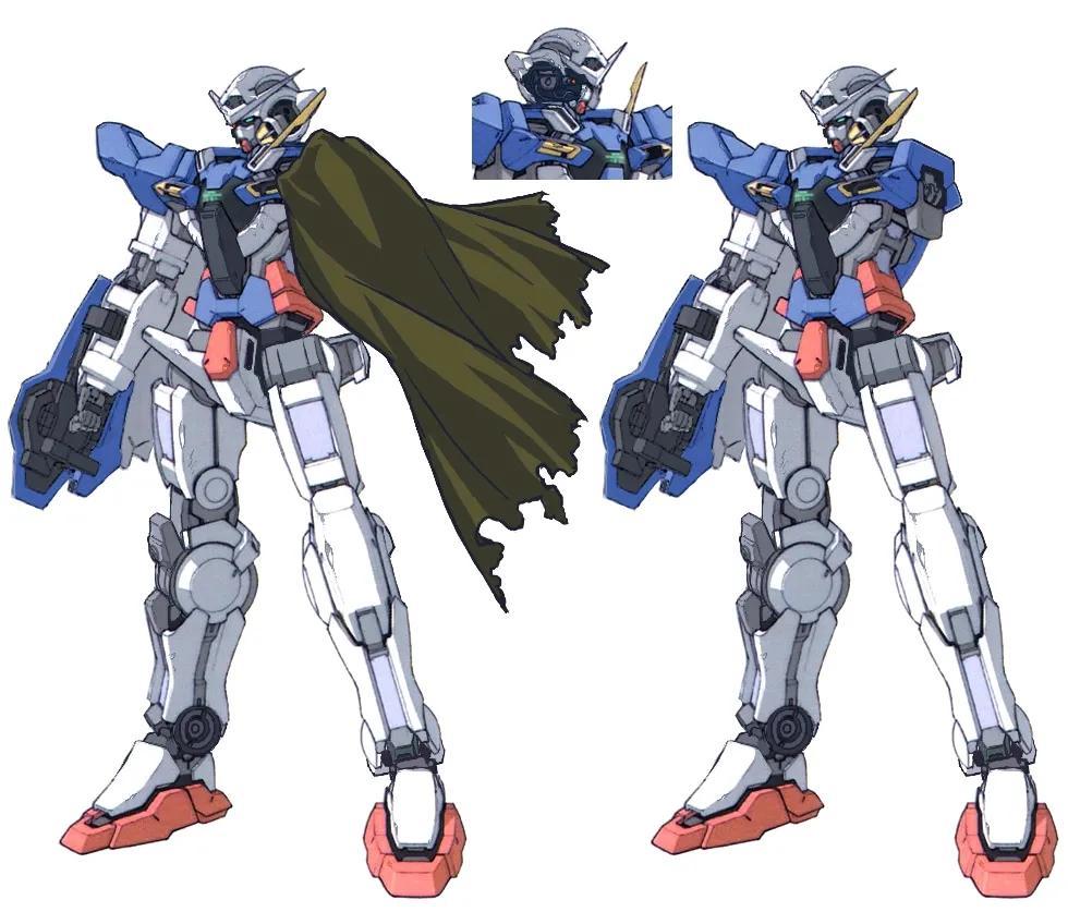 机动战士高达00:天人 gn-001 能天使高达