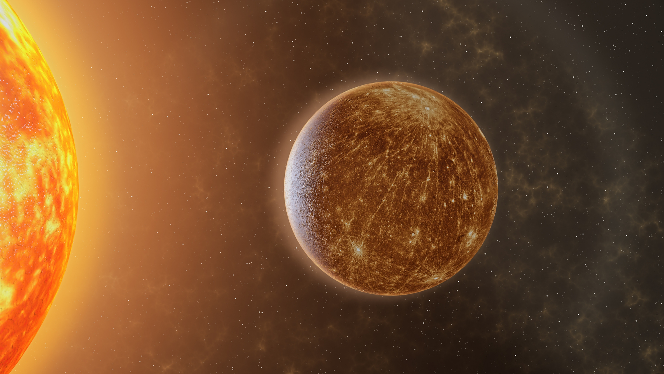 那么,按照常理,水星应该是太阳系中最热的行星,而金星应该比水星稍微