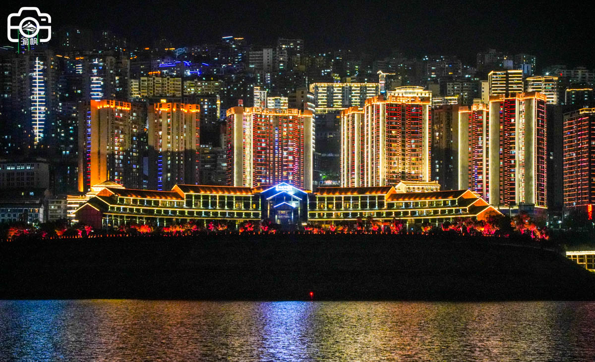 巫山县夜景图片