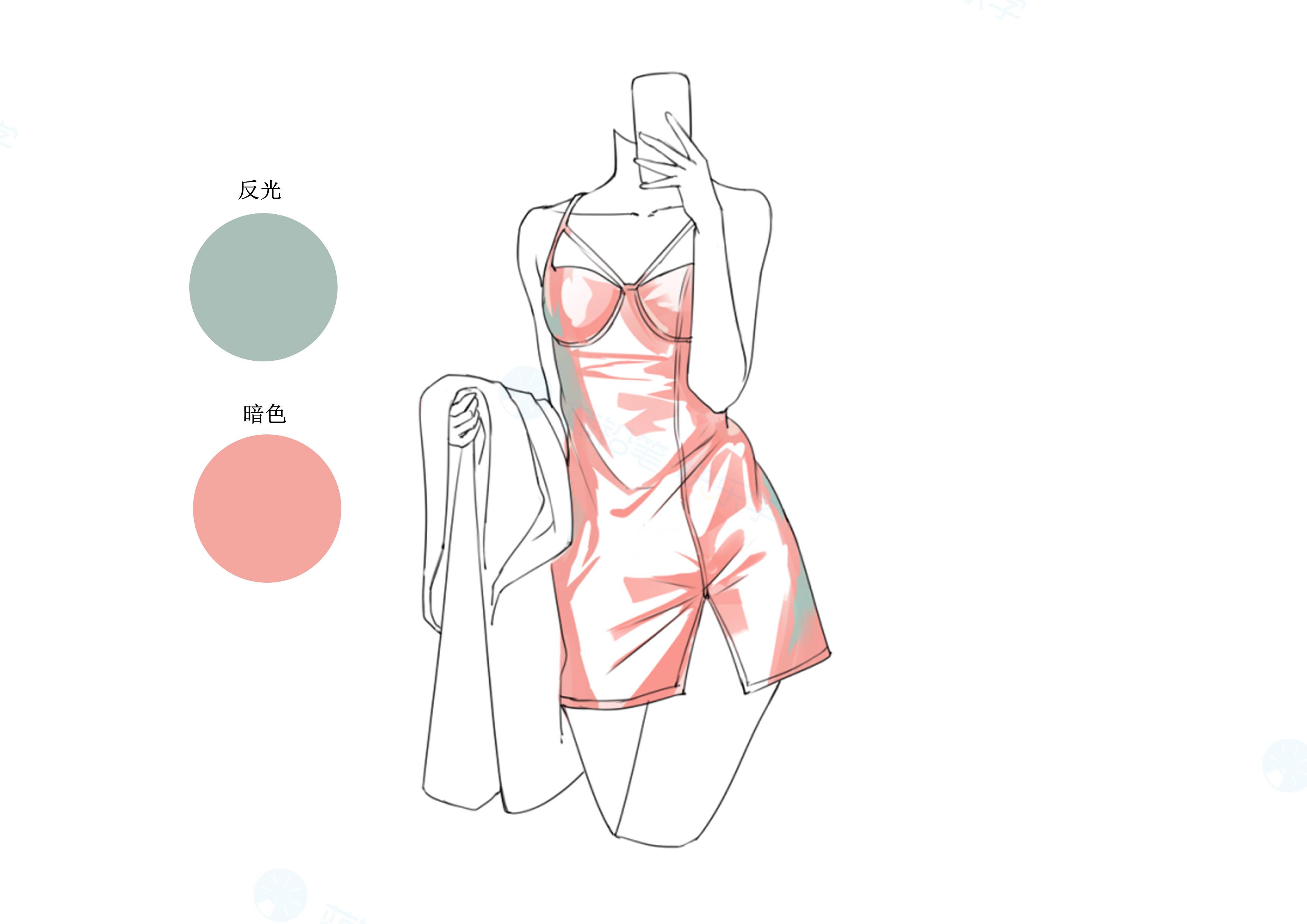 「图文教程」皮衣的画法-绘画教程