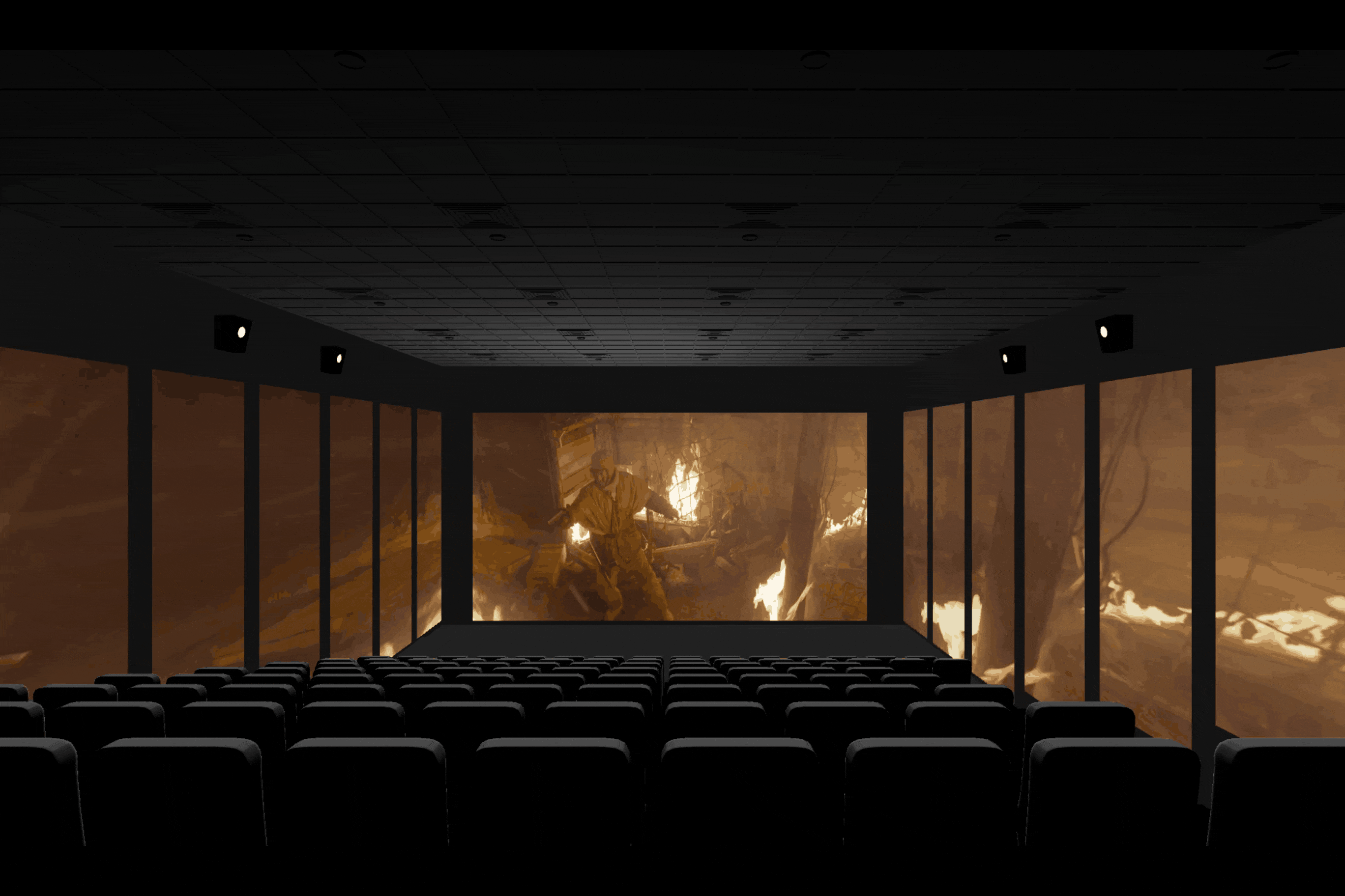 北京新影投影管公司发布cl全景超级影厅 真正的沉浸式影院到来_行业