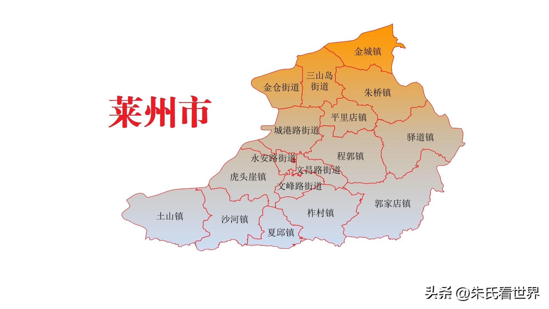 山东省烟台市各县区介绍