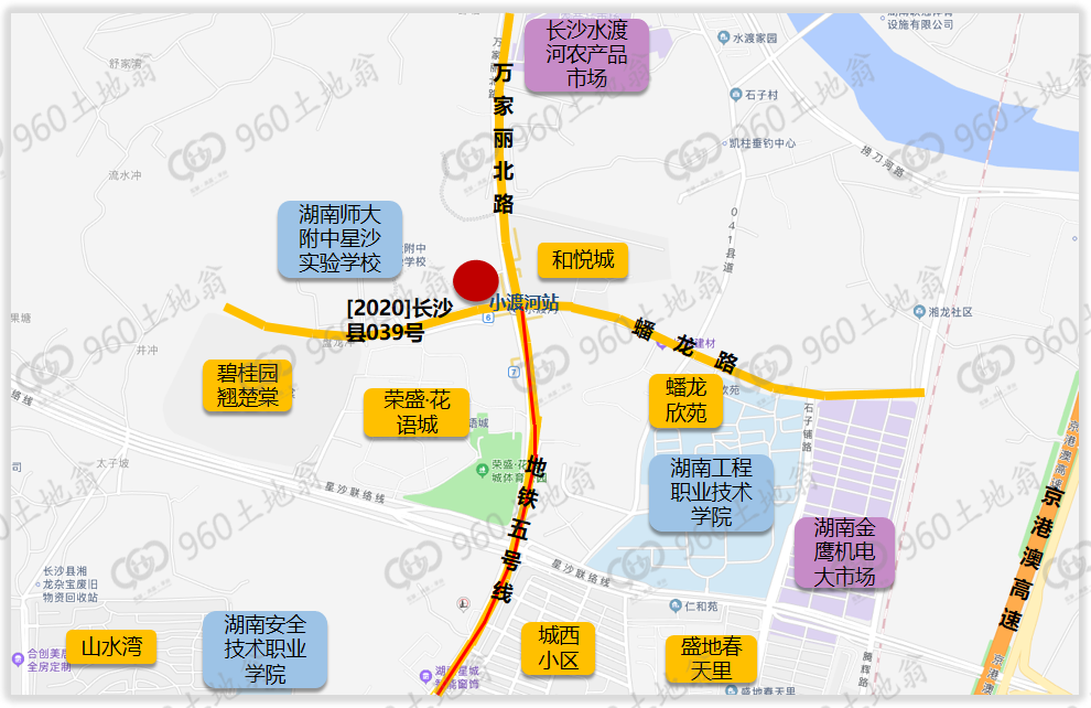 长沙县湘龙街道规划图图片