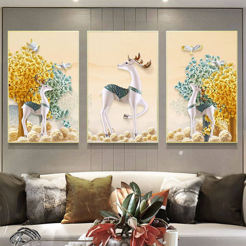 家里挂上济南妙彩晶瓷画,惊艳整个家