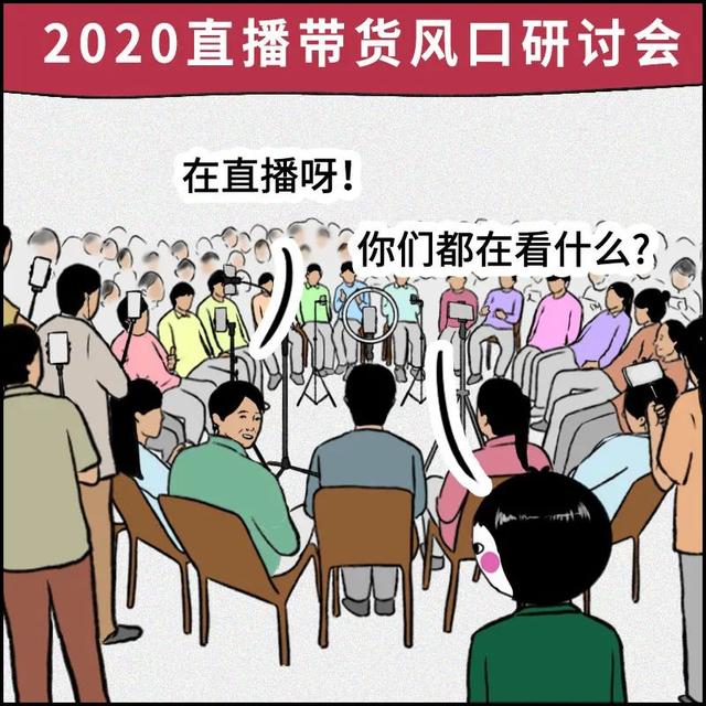 漫画 直播带货"那点事"