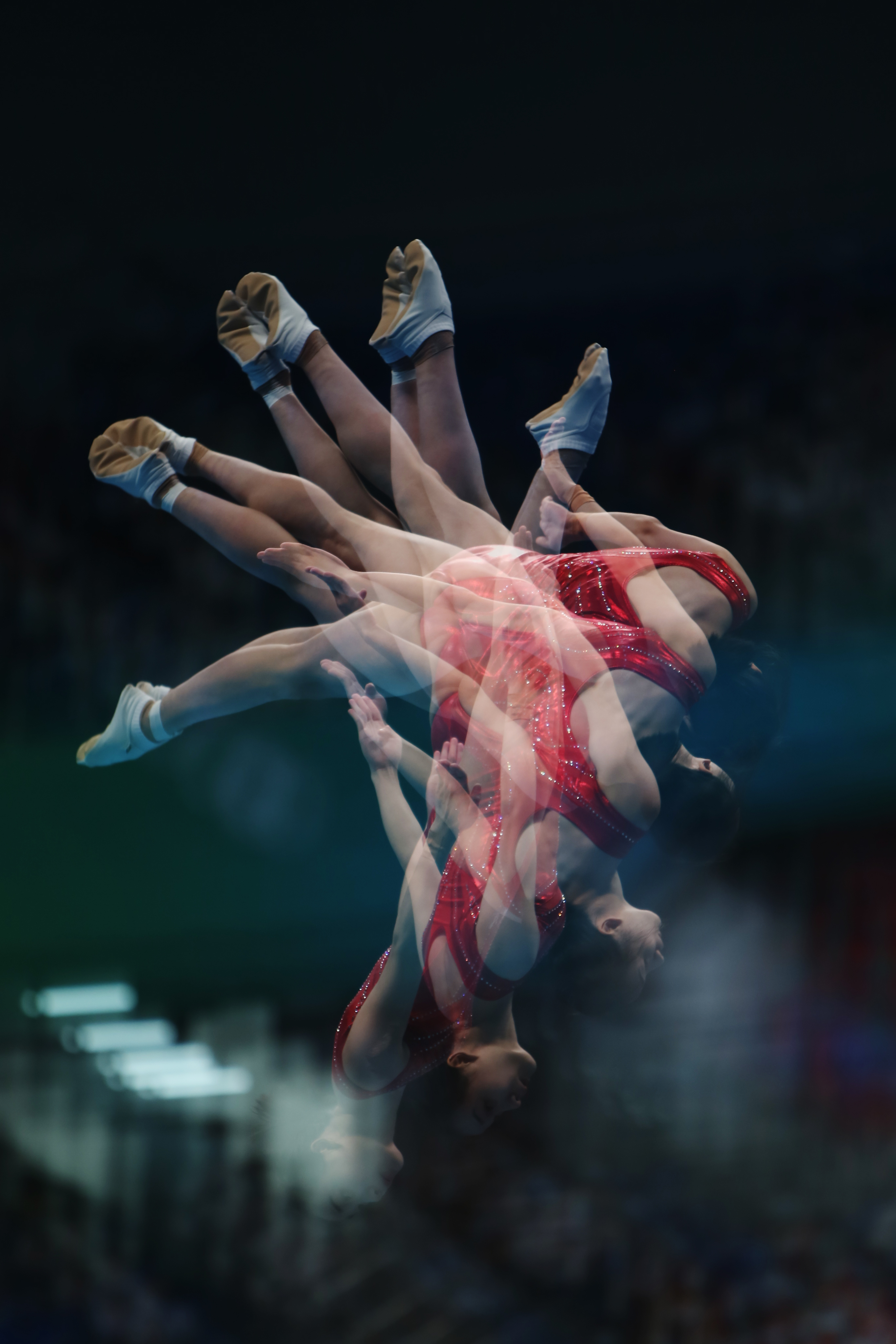 蹦床——女子个人决赛:林倩麒获得冠军