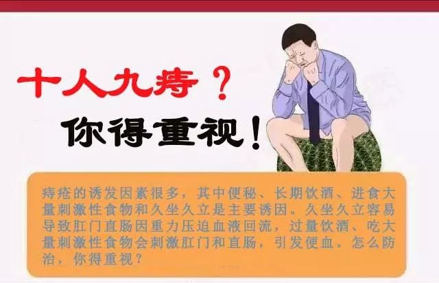 「健康管理」"十人九痔"?您得重视!