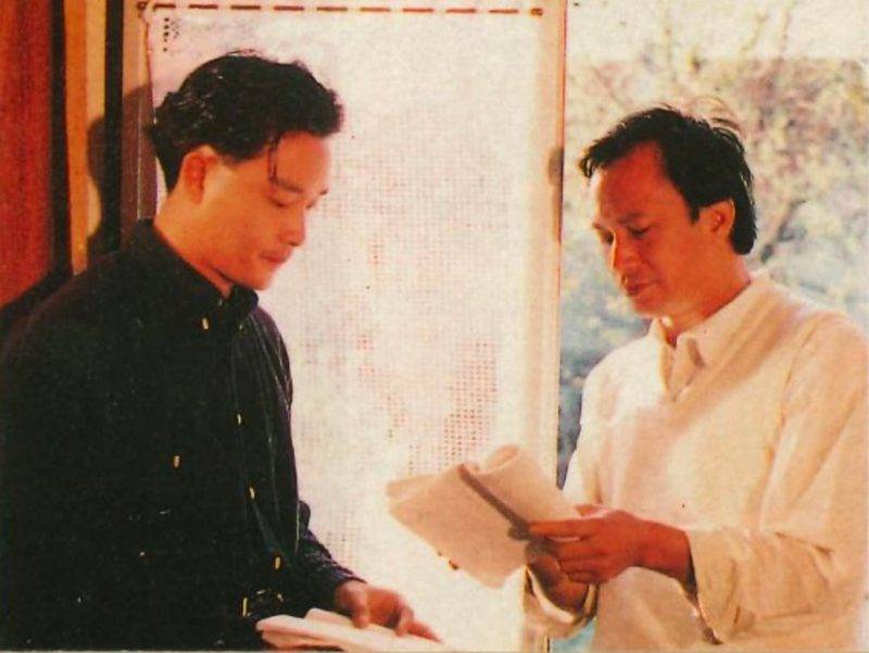 张国荣音乐特辑《日落巴黎》钟楚红和张曼玉故事 1989年珍藏剧照