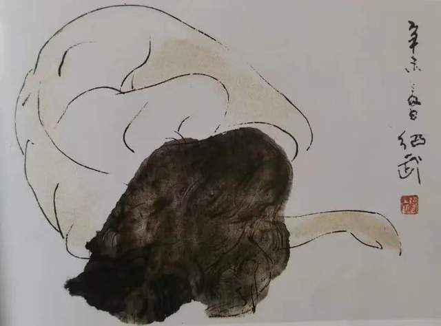 《书画南北方》钱绍武水墨人体艺术特约线上展