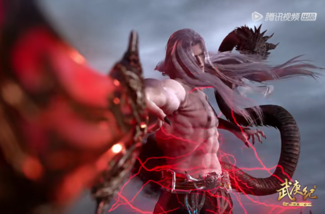 武庚纪第四季:黑龙血矛击穿碎龙之甲,武庚被吓坏,竟带头跑路