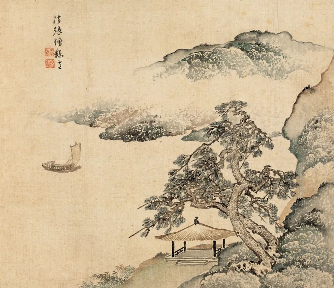 清朝"界画"第一人——《山水楼阁图》袁江