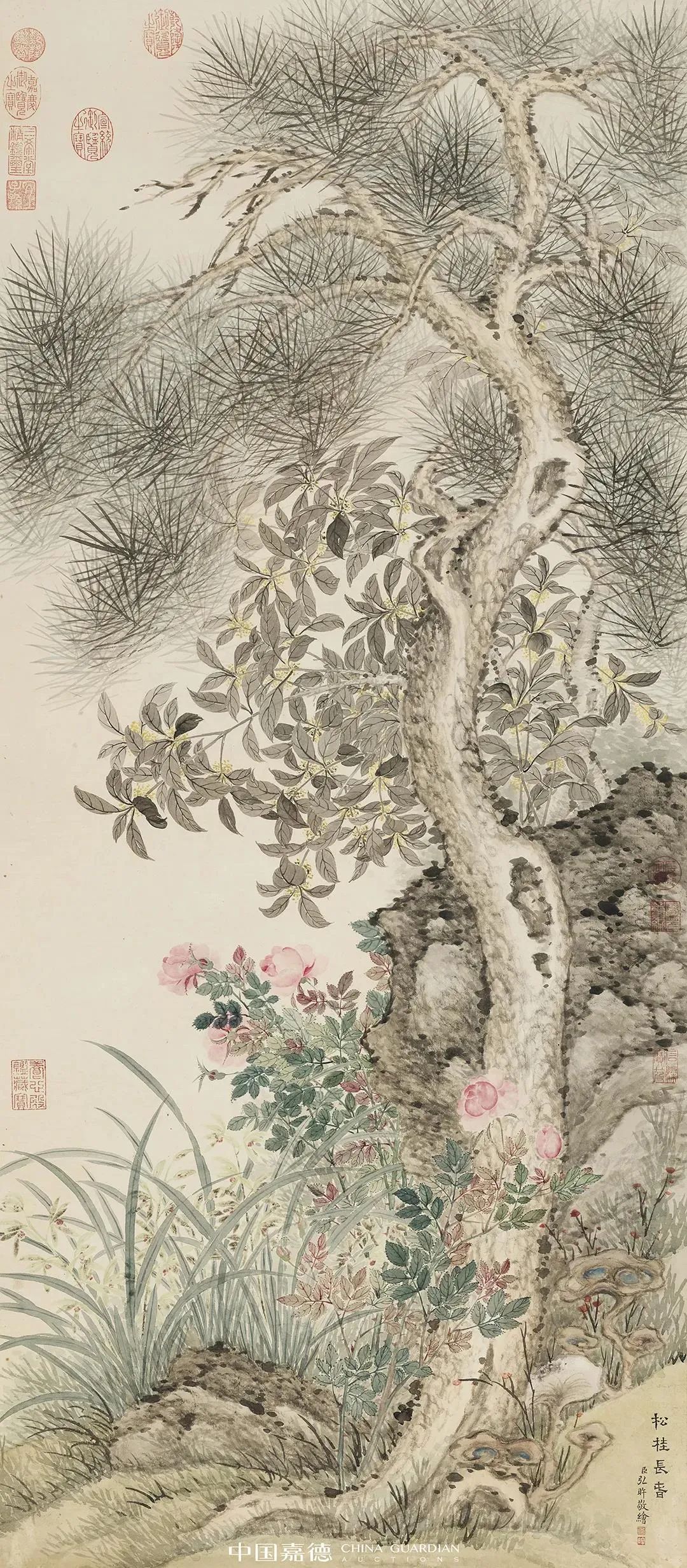 仙才多出帝王家——清宗室弘旿及其绘画丨中国嘉德2021秋拍