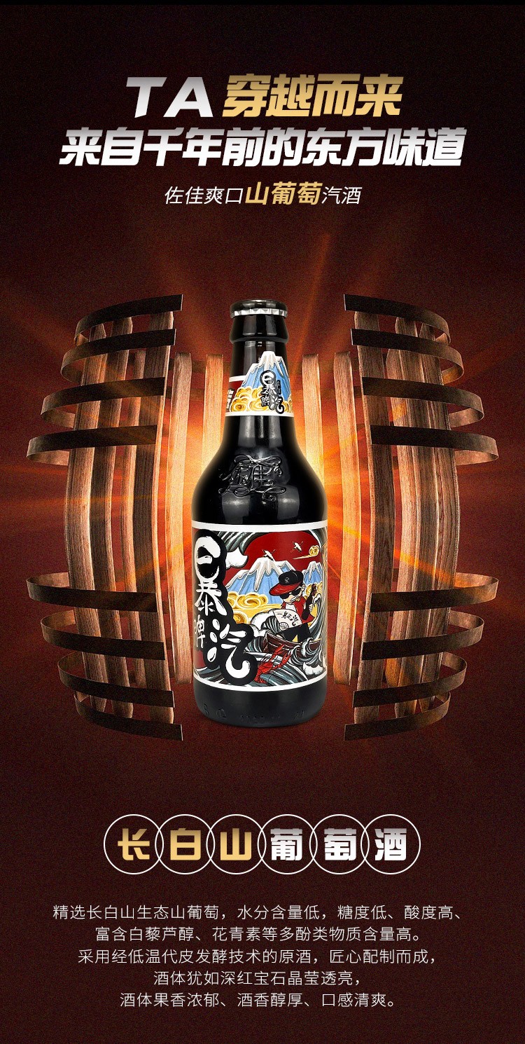 "潮饮"来袭!这款"暴脾汽"葡萄汽酒,释放年轻人一身正气