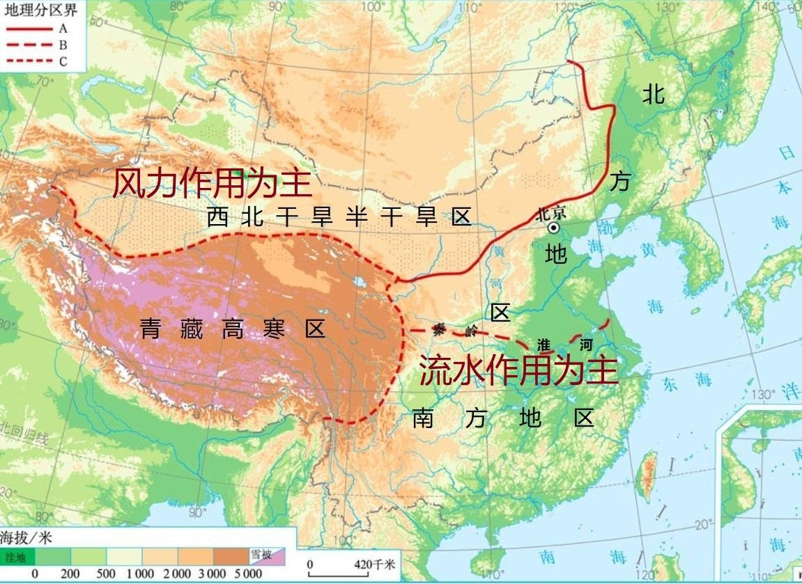 毛乌素沙漠在哪里图片