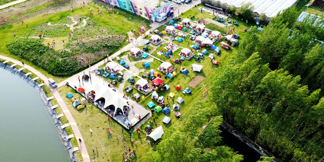 吉林省吉林市李玲幼儿园露营烧烤文化节欢乐启幕