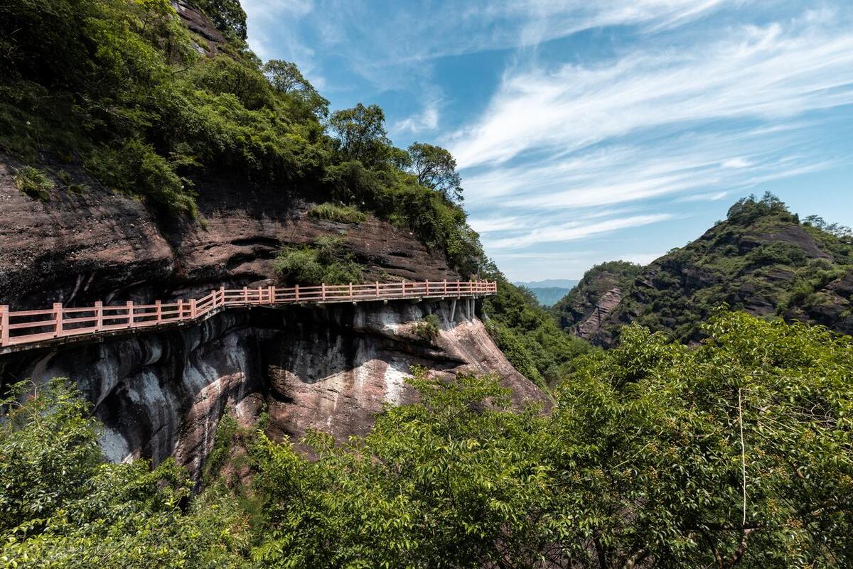 福建冠豸山风景区图片