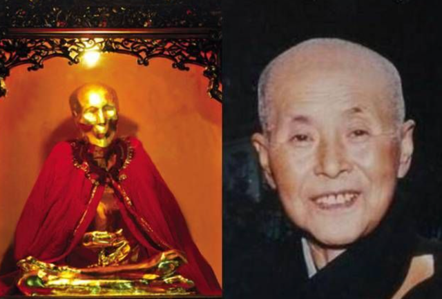 仁義師太84歲圓寂,在缸內坐了3年修成正果,出缸時已無女性特徵