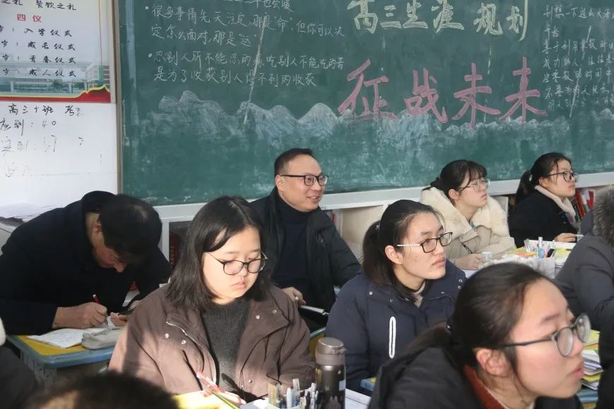 海门区教体局对包场中学高三教学工作专项督导