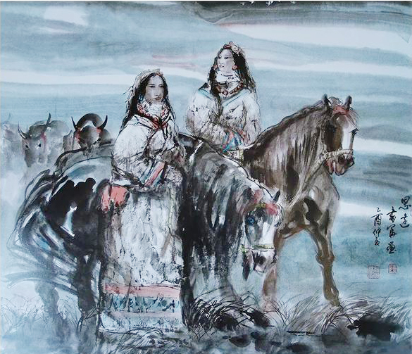 人民美术家——"萧萧马鸣纸上来"著名画家杨书华