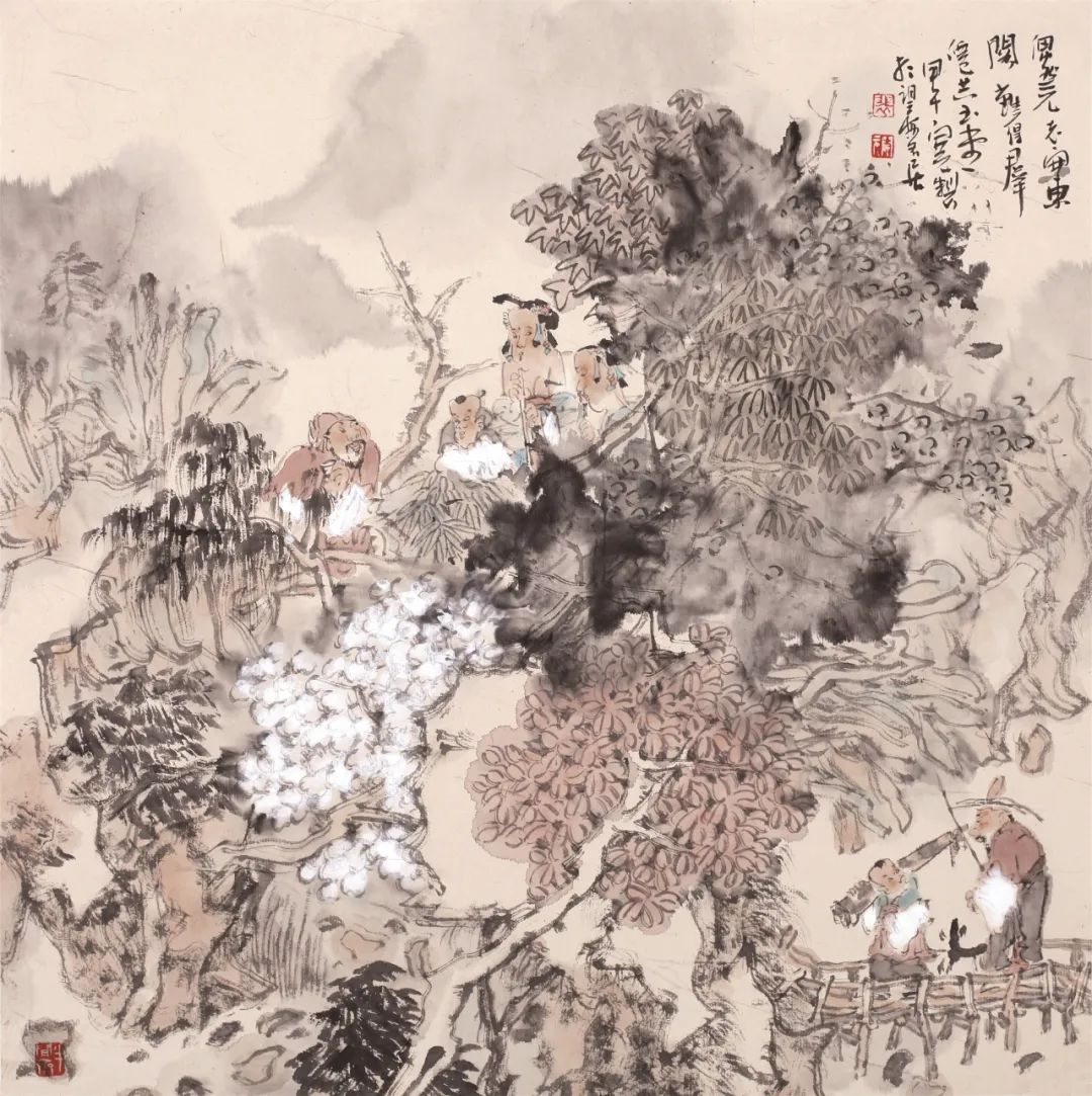 著名画家裴开元山水人物画展部分作品赏析(下)