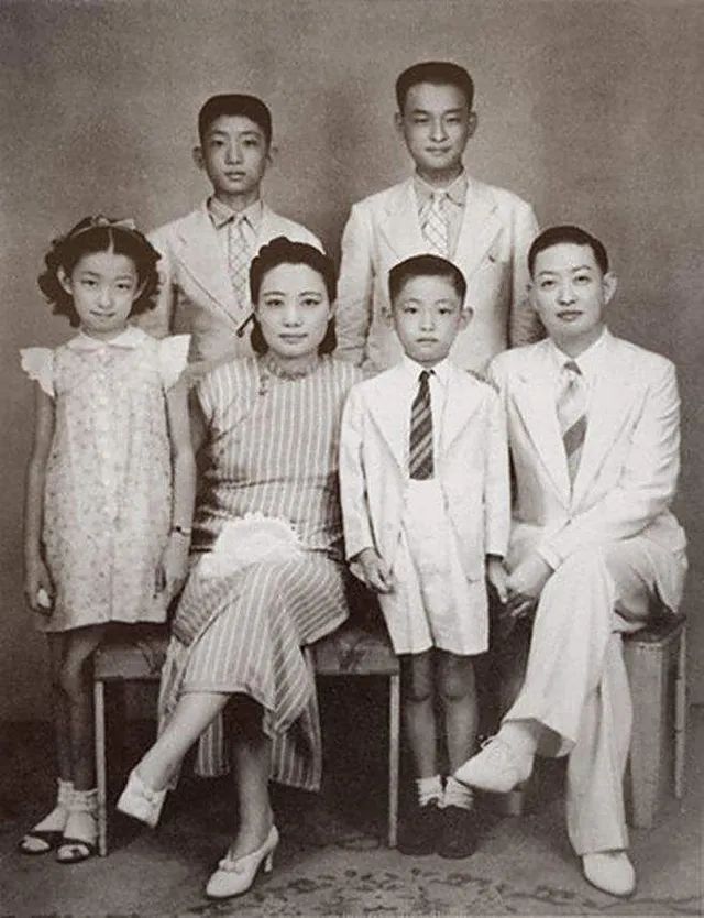 福芝芳梅兰芳及儿女们