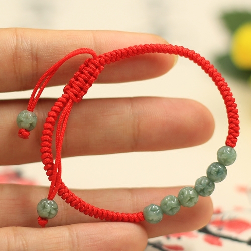 金刚结手链编法收尾