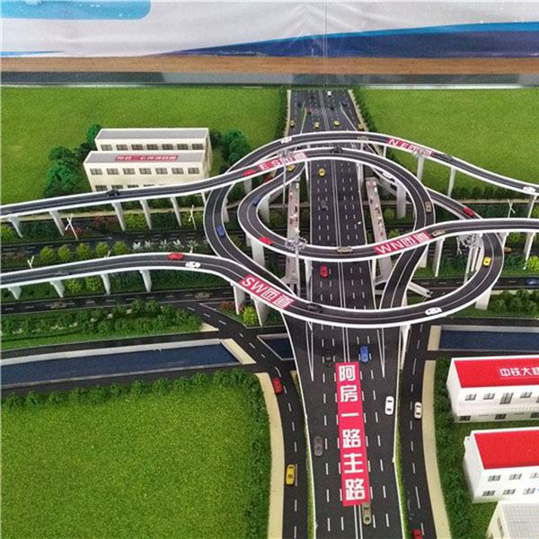 立交桥沙盘模型制作,立交桥沙盘模型定做公司