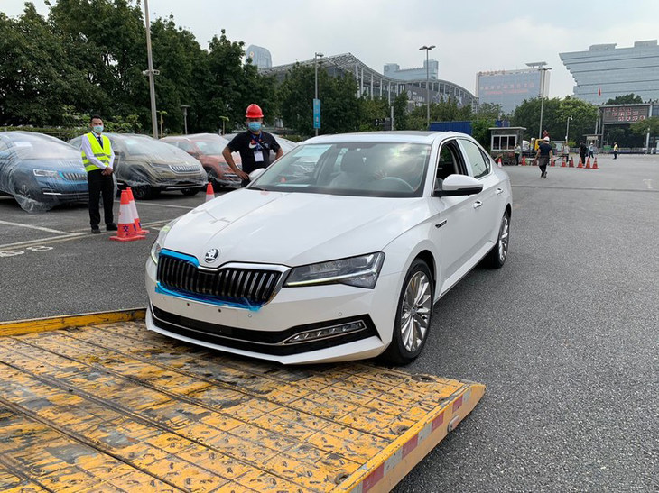 2020广州车展探馆:新款斯柯达速派实车曝光