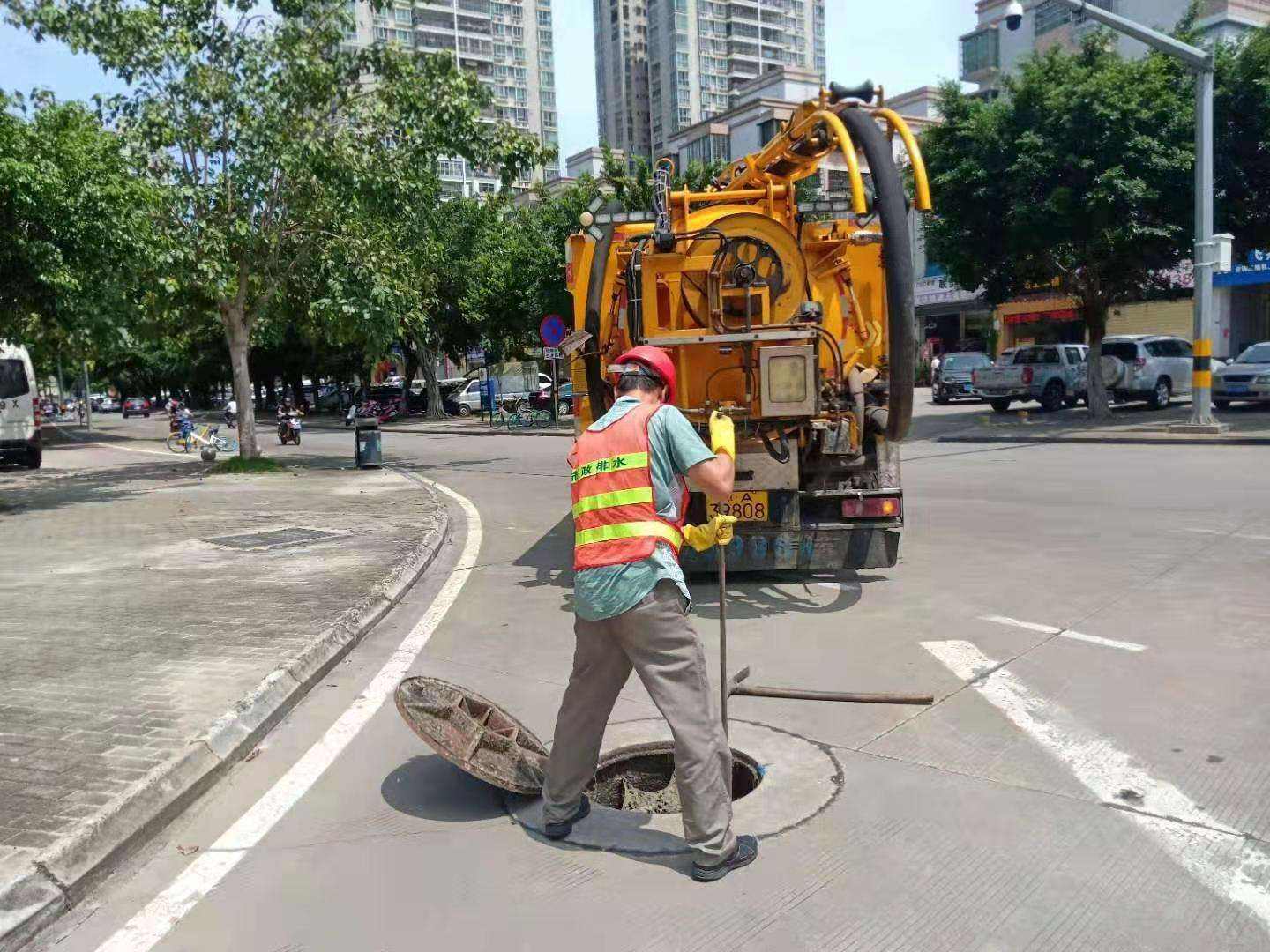 南京管道疏通工程图片