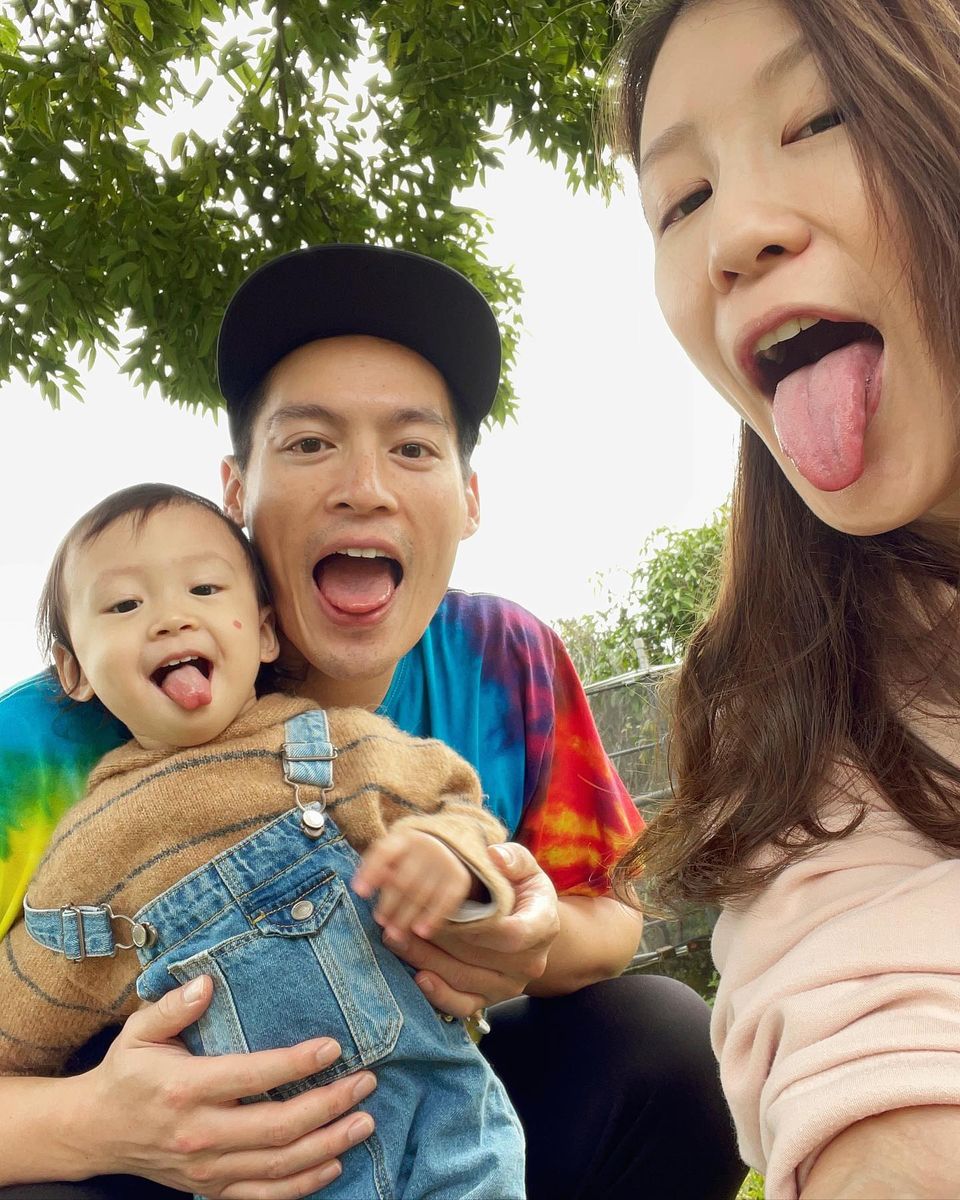 张韶涵前男友许孟哲将再当爸,开派对揭二胎性别,儿女双全凑成好