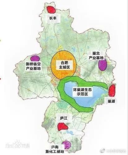 官方首提"一区四级"!合肥这些区域要火!