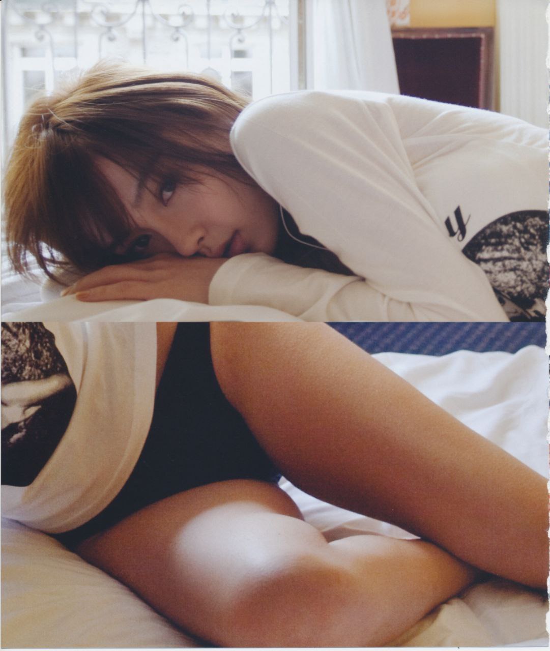 angelababy-三角内裤-光滑裸背-早期写真图片分享