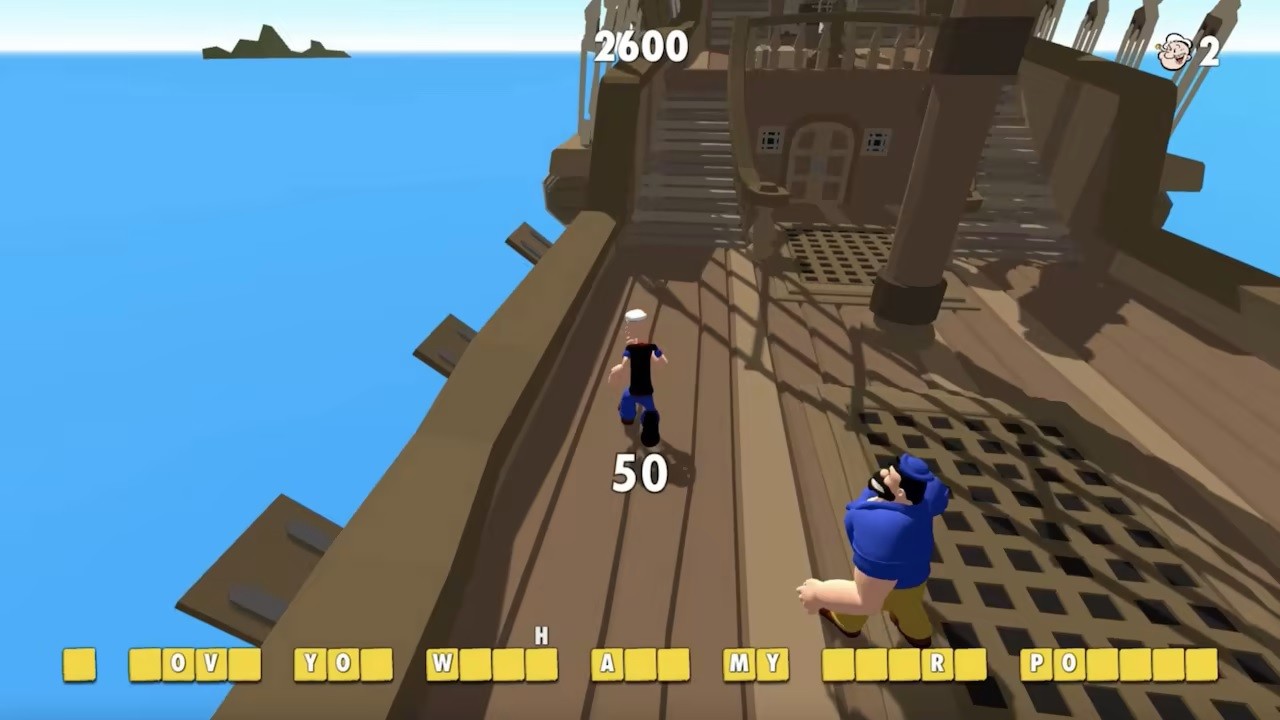 3d玩法《大力水手》游戏新作 11月4日正式发售